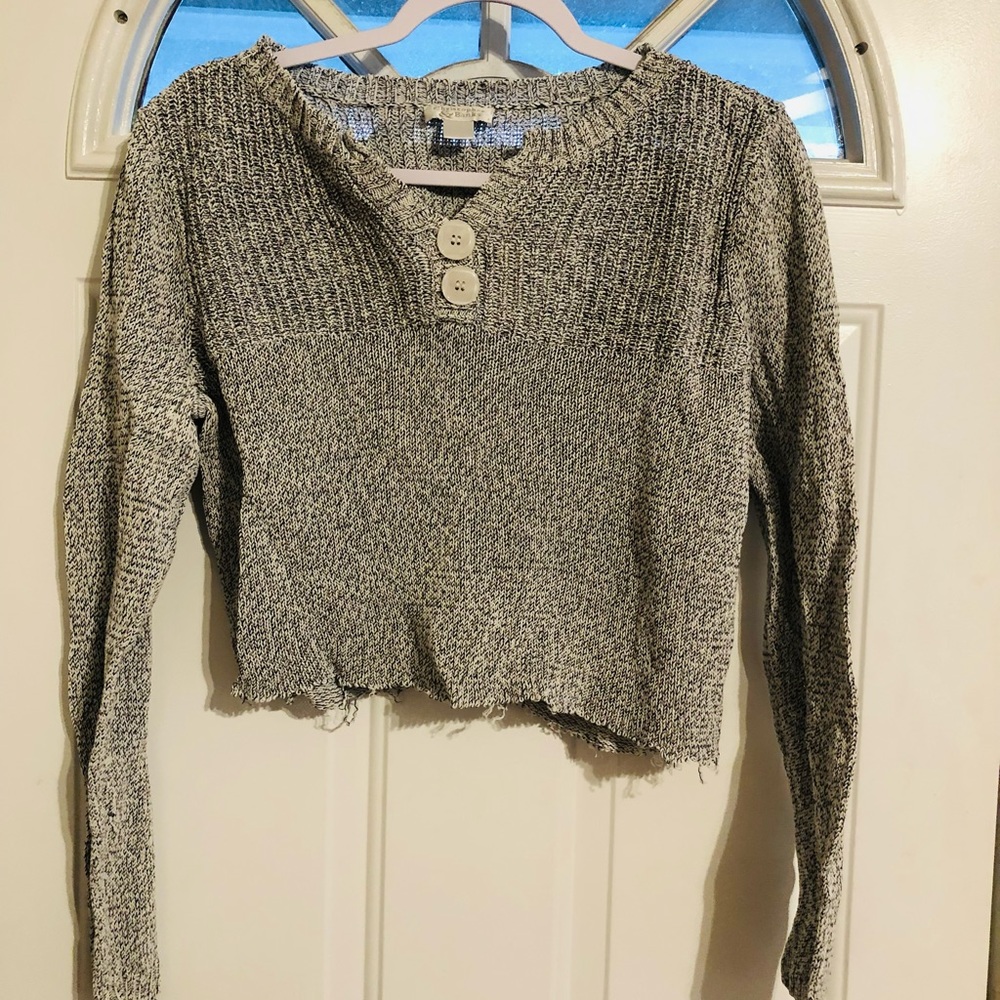 Christopher & Banks Cropped Sweater